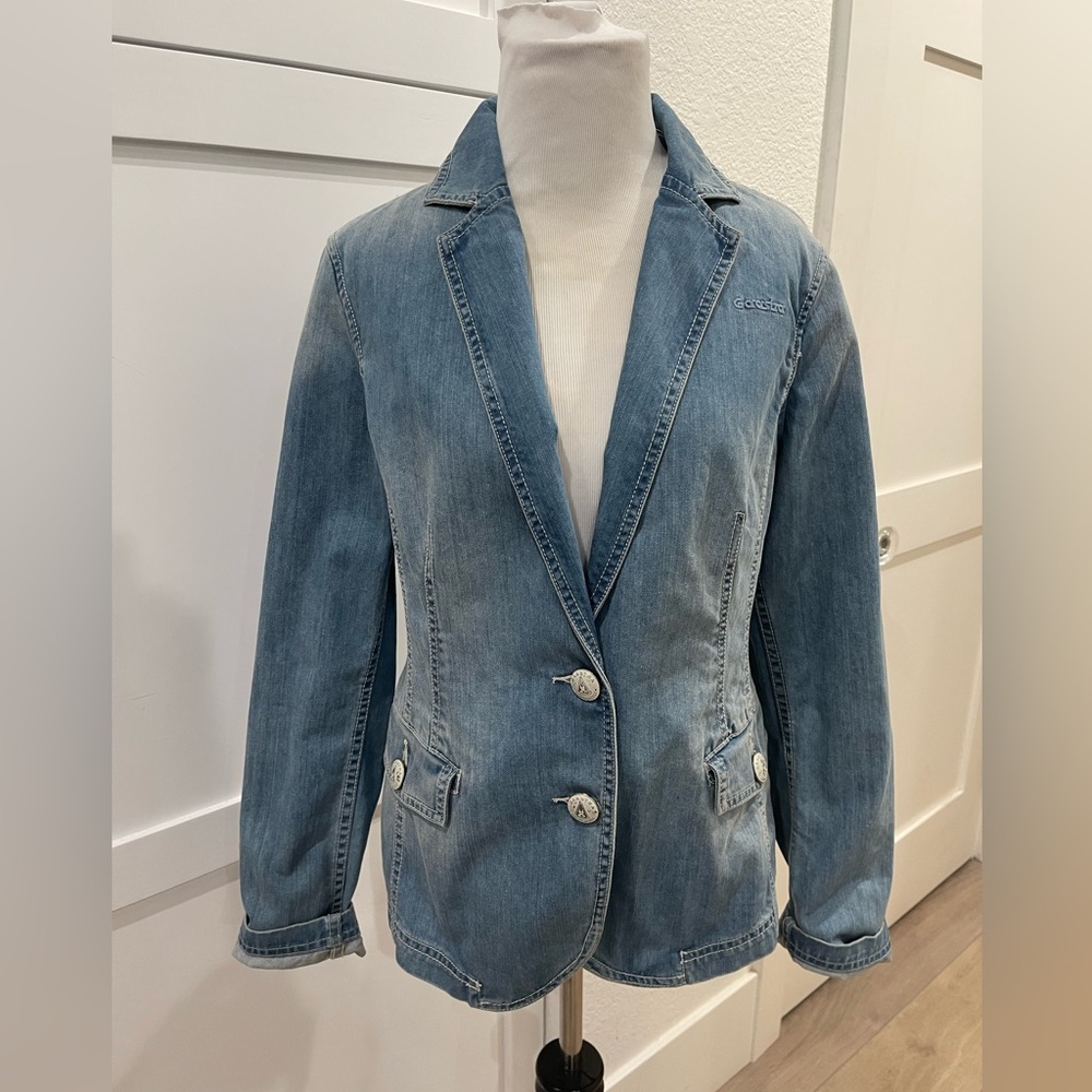 Gaastra Denim Blazer size L from Dutch company Classic Nautical Seaside look!